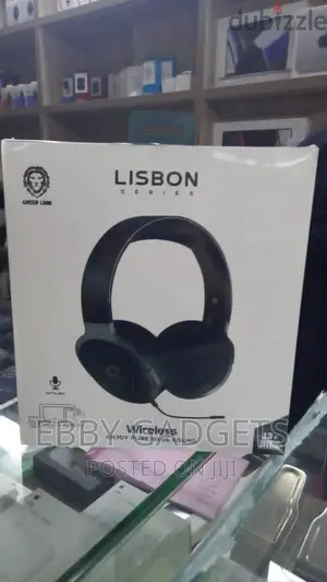 Green Lisbon Series Wireless on-Ear Headphones With Mic