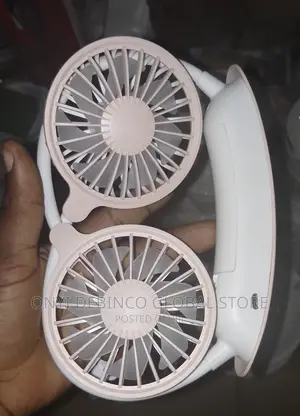 Mini Usb Portable Neck Fan With Rechargeable Battery