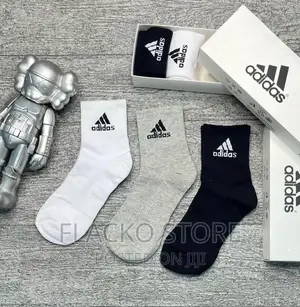 High Quality Adidas 5 in 1 Pack Socks