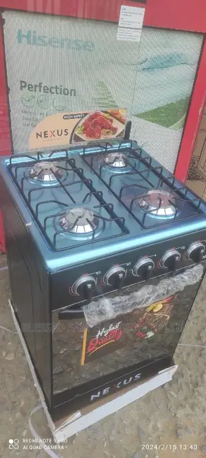 Nexus Cooker 4 Gas Burner Automatic Ignition With Oven>2 Yrs