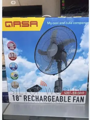 Qasa 18" Rechargeable Fan