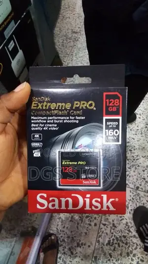 Sandisk Extreme Pro Compactflash Card 128gb Memory Card