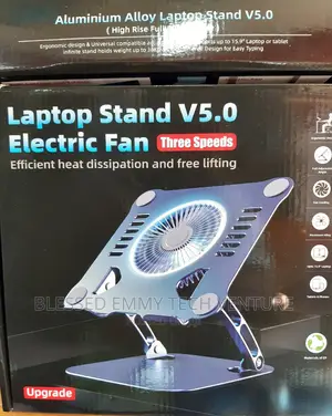 Laptop Stand With Cooling Fan Anti Slip USB Computer