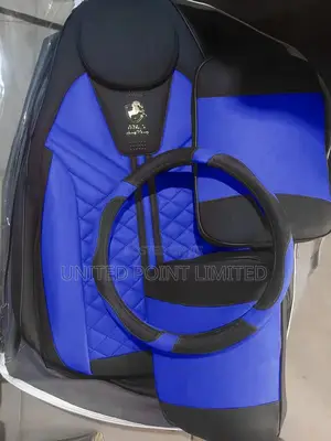 Leather Seat Cover Horse Extra Blue And Black 200