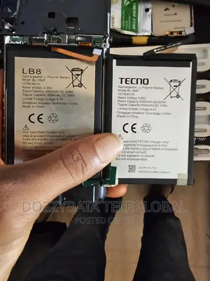 Tecno Phones Replacement Inbuilt Batteries