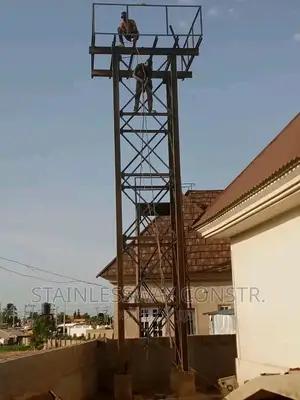 Overhead Tank Stand Fabrication
