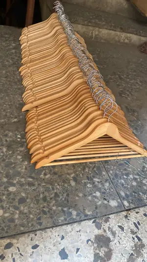 Neat Newly Imported Wooden Hangers