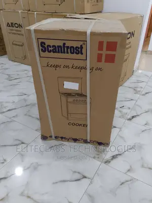 Scanfrost 4 Burner Gas Cooker CK 5400