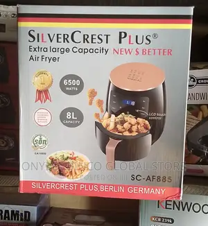 Silver Crest 8L Plus Extra Large Capacity Digital Airfryer