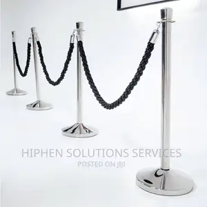 Retractable Barrier Posts Sliver