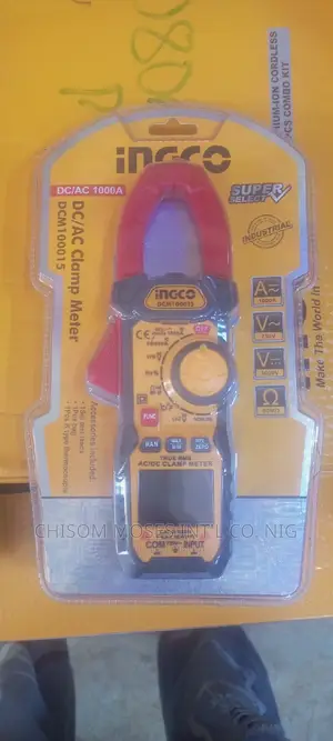 INGCO 1000A Digital AC/DC Clamp Meter AC/DC Current to 1000A
