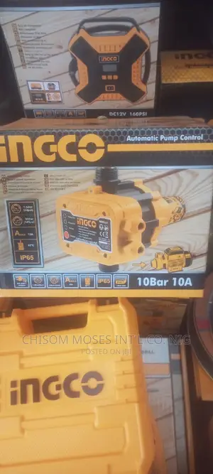 INGCO Automatic Switch Water Pump Control 10bar 10A
