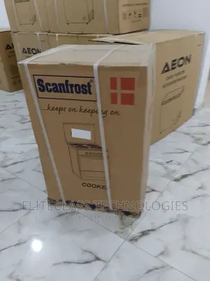 New Scanfrost 4 Burner Gas Cooker CK 5400