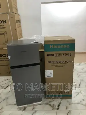 Brand New Hisense Low Noise 124l Refrigerator Top Freezer