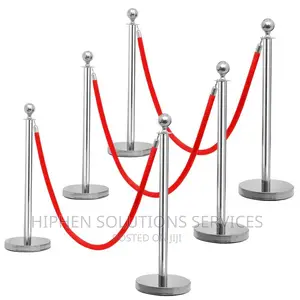 Post Crowd Control Queue Barrier