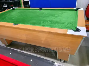 Brown Body Snooker Table