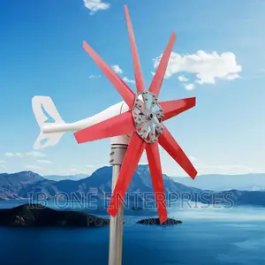 5000watts Free Delivery 48volts Red 8blade Wind Turbine