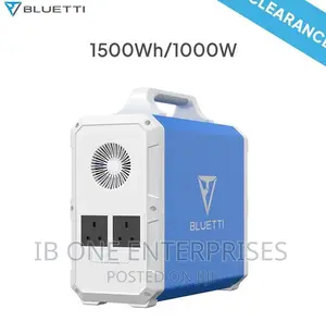 Never Be Powerless: BLUETTI EB150 - 1500wh Backup Assurance