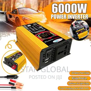 Off-Grid Hero: 6000W Peak Power for Camping Emergencies Home