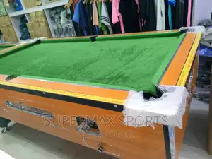 Brown Body Akala Snooker Table Marble and Coin