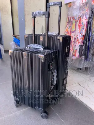 Set of 2 Aluminum Luggage Box