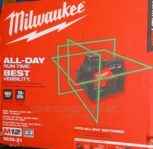 Milwaukee 12-Lines Laser Level Kit 360°
M12
Model: 3632-21
