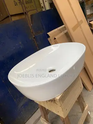 Clean White Countertop Basin