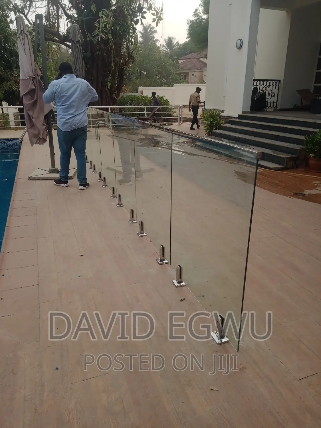 Glass Pool Rail