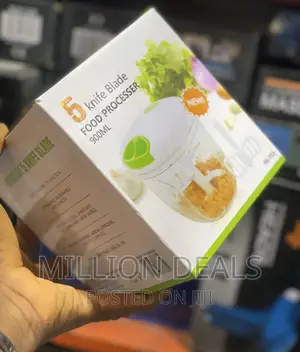 Unique 5 Knife Blade Food Processor