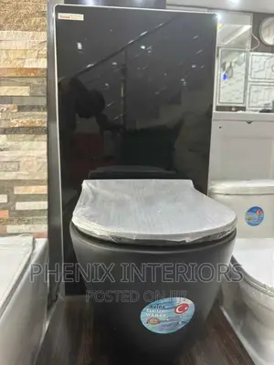 Glass Tank Wall Hung Toilet Water Closet