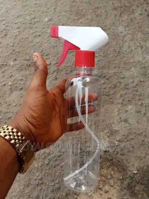 500ml Transparent Spray Plastic Bottle