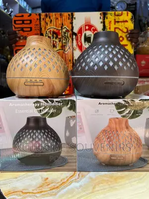 Basket Humidifier/Aroma Diffuser With 2 Oils