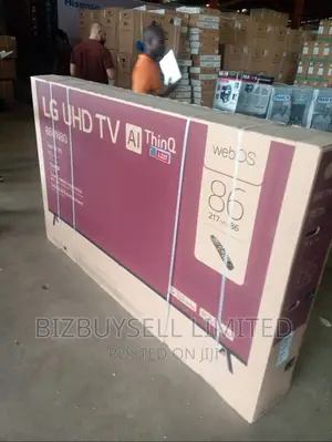 86" Inches LG UHD TV AL THINQ With Magic Remote.