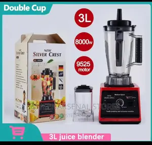 8000watts Silver Crest Blender