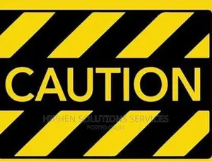 Road Traffic Warning Caution Sign