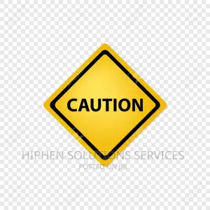 Safety Caution Sign For Warning
