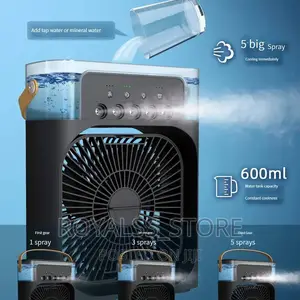 3in1 Portable Fan Mini Air Conditioner and Humidifier