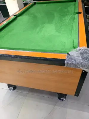New Low Price Brown Body Snooker Table