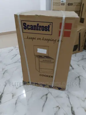 Scanfrost 4 Gas Burner and Oven CK 5400