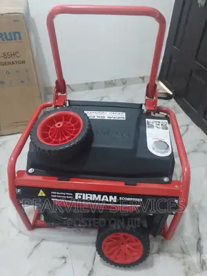 Brand Spanking New 7.5kva Firman Eco 8990es Generator