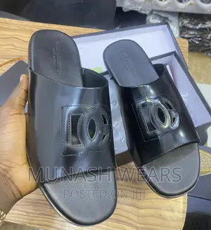 Original D G Leather Slipers