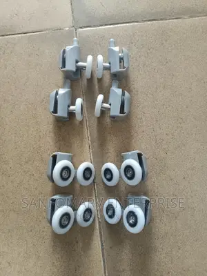 Pack of Double Wheel Cubicle Roller