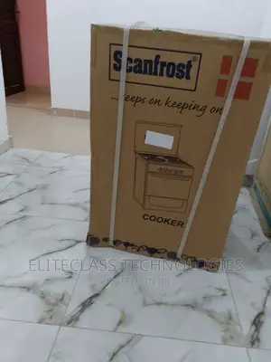 (Scanfrost 4 Burner Gas Cooker CK 5400)