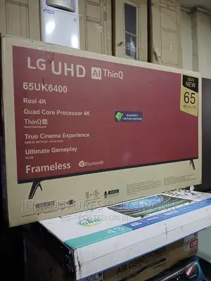 65" LG Smart TV With Bluetooth