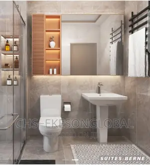 Biggest Golden Diamond WC and W-Hands Basin