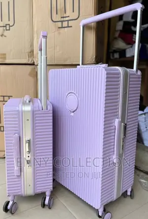 Set of 2 Aluminum Luggage Box