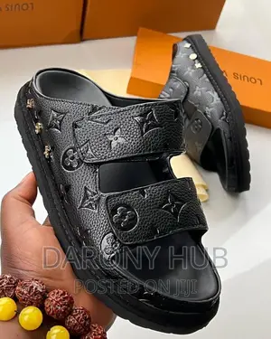 Best Quality LOUIS VUITTON Carton Palm Black/White
