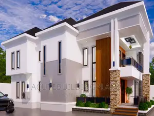 4 Bedrooms Architectural Duplex Design