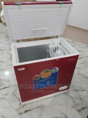 Polystar Stylish Interior Chest Freezer - Pv-Cfrd261l - 261L