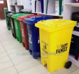 240 Litres Waste Bin With Tyres.